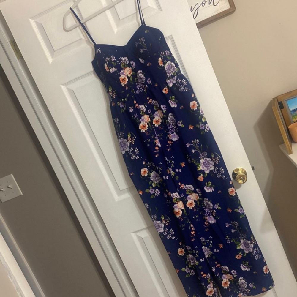 Floral jumpsuit